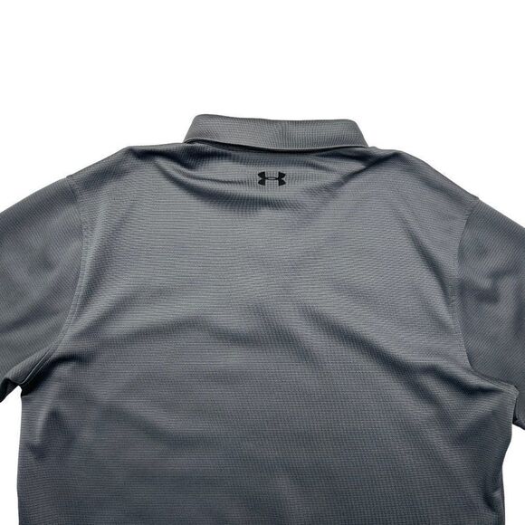 Under Armour Men's Gray Tech Polo - Picture 6 of 10